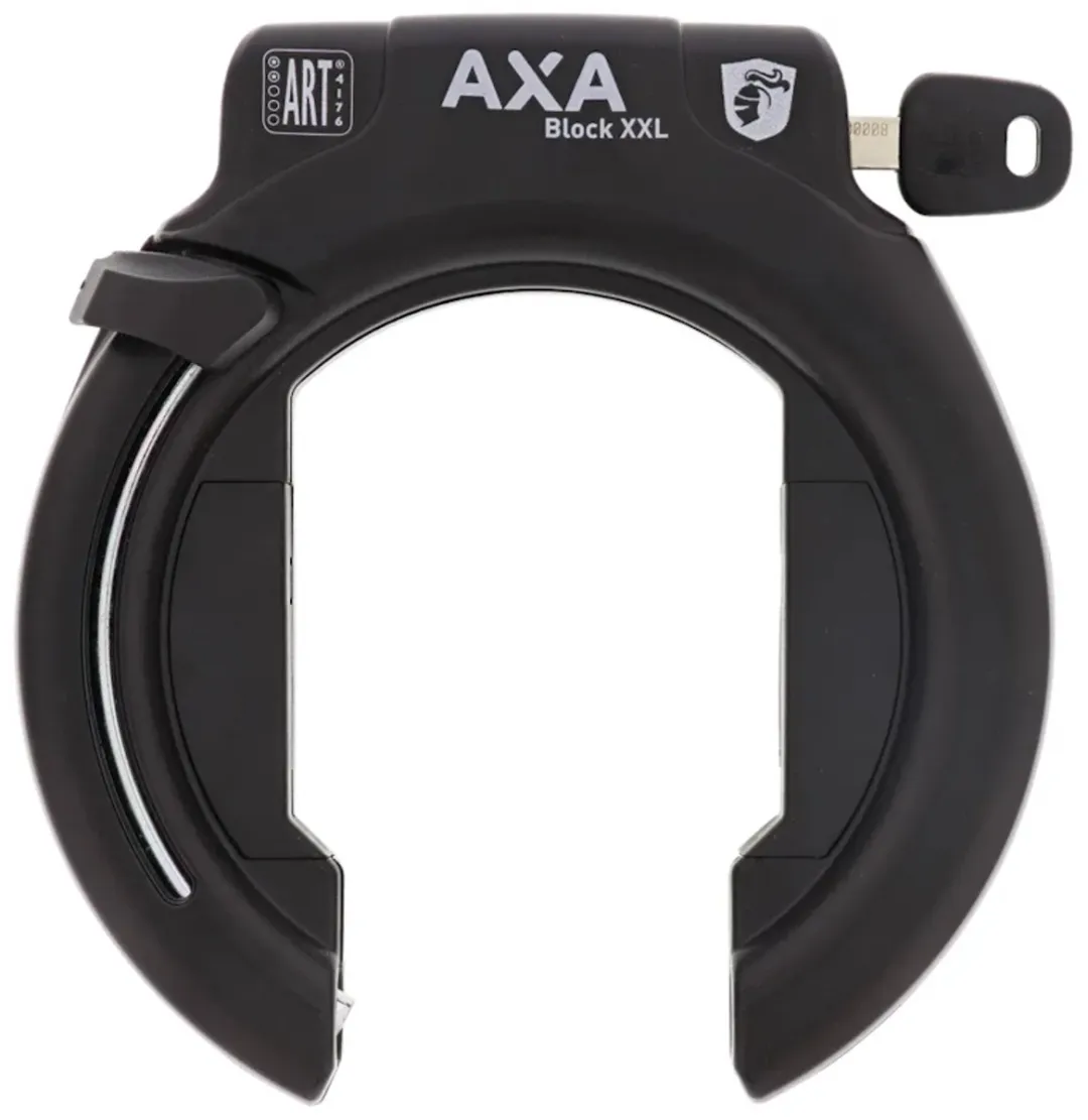 AXA Block XXL Ringslot ART2 + Falkx Flexmount - Zwart