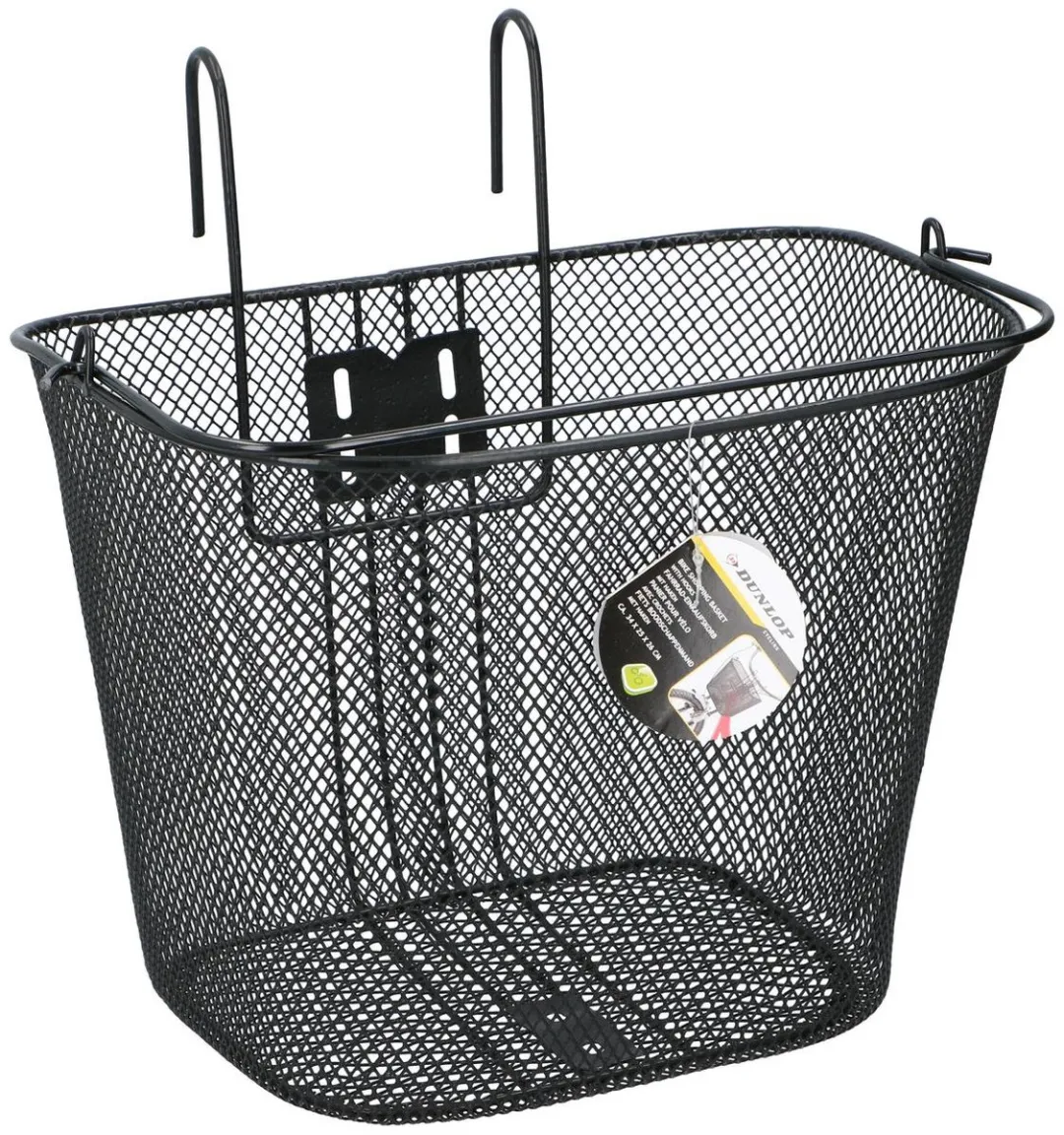 Dunlop Fietsmand Stuur 22L - Zwart