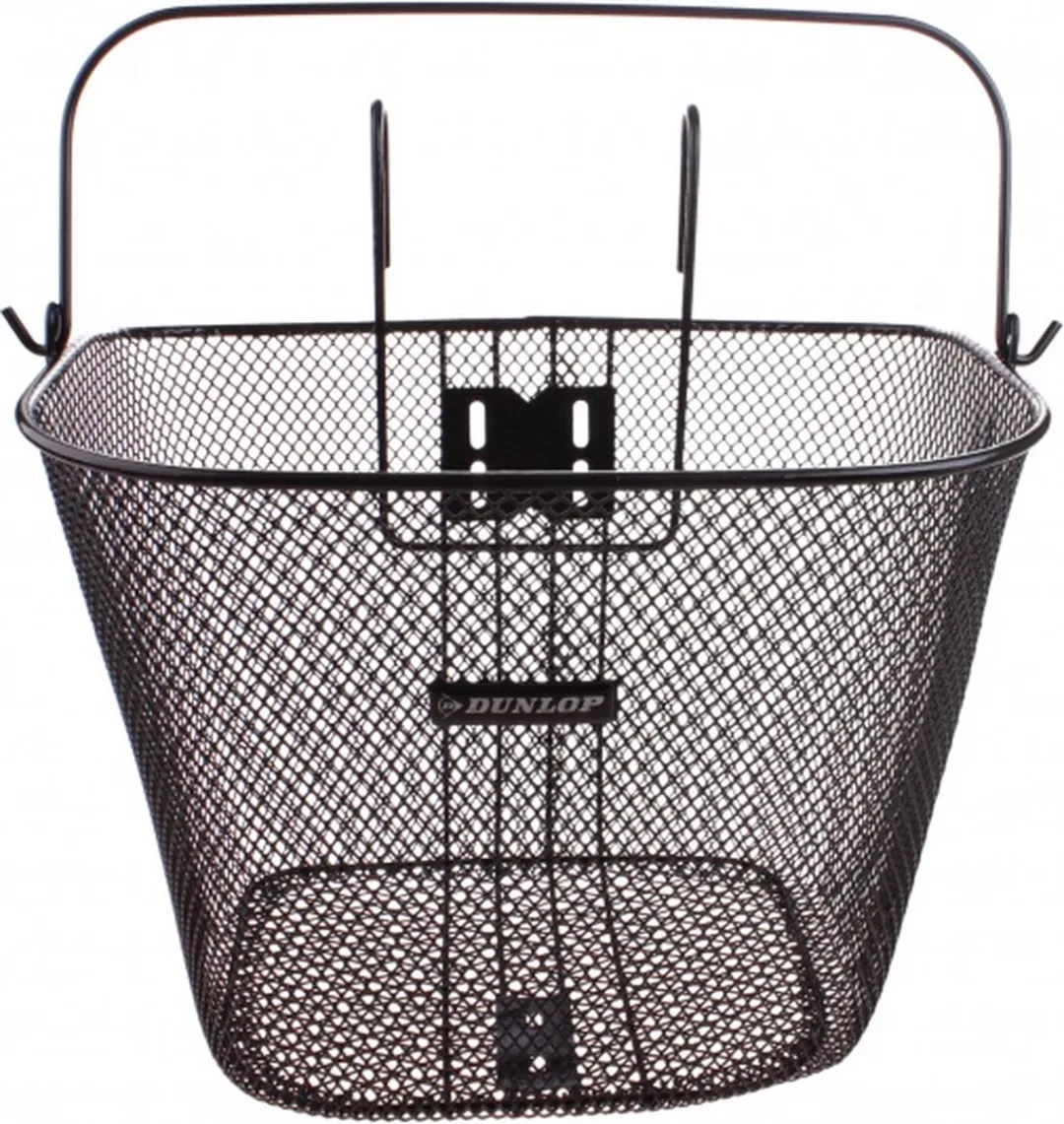 Dunlop Fietsmand Stuur 22L - Zwart - afbeelding 6 van 6