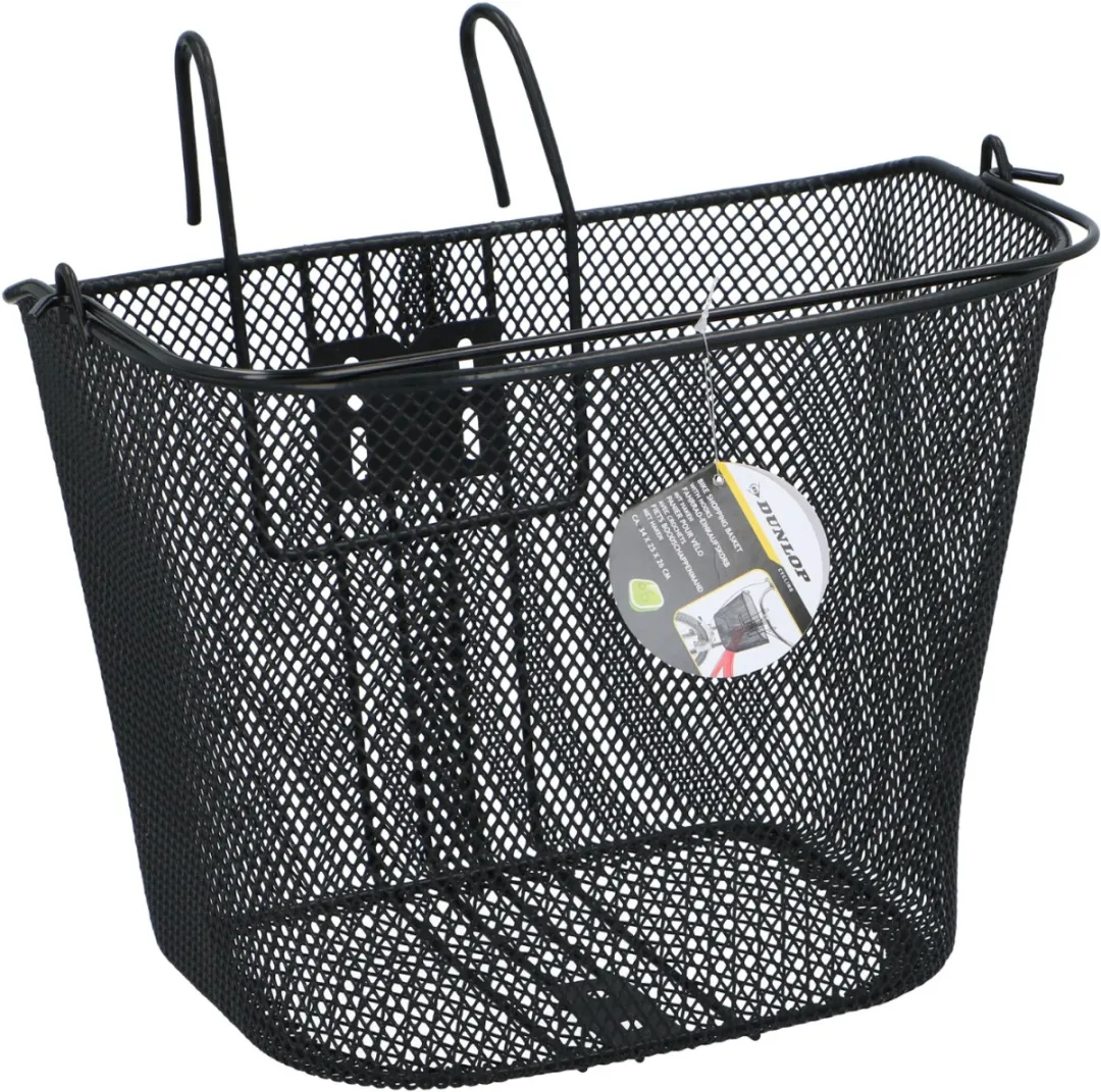 Dunlop Fietsmand Stuur 22L - Zwart