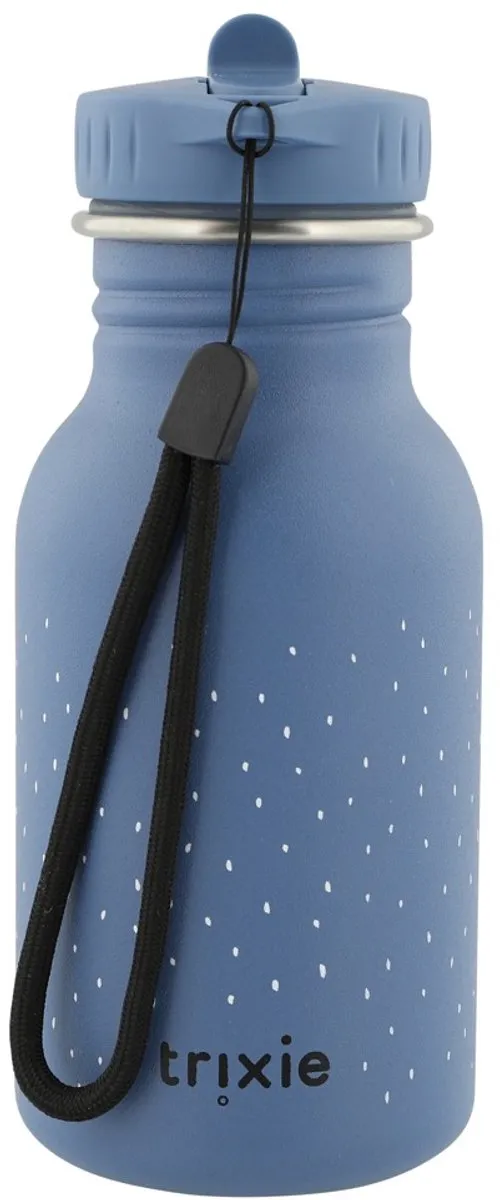 Trixie Mrs. Elephant RVS Waterfles 350ml - Blauw