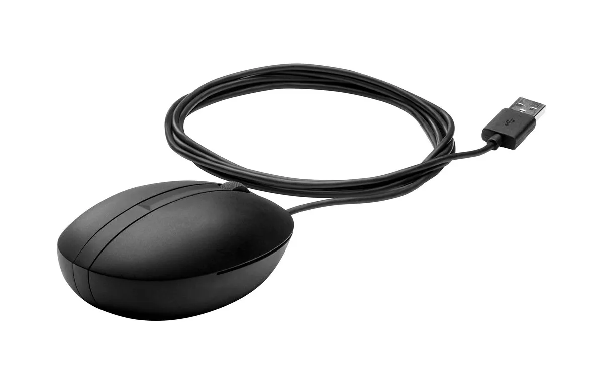 HP 320M Bedrade Muis - Zwart