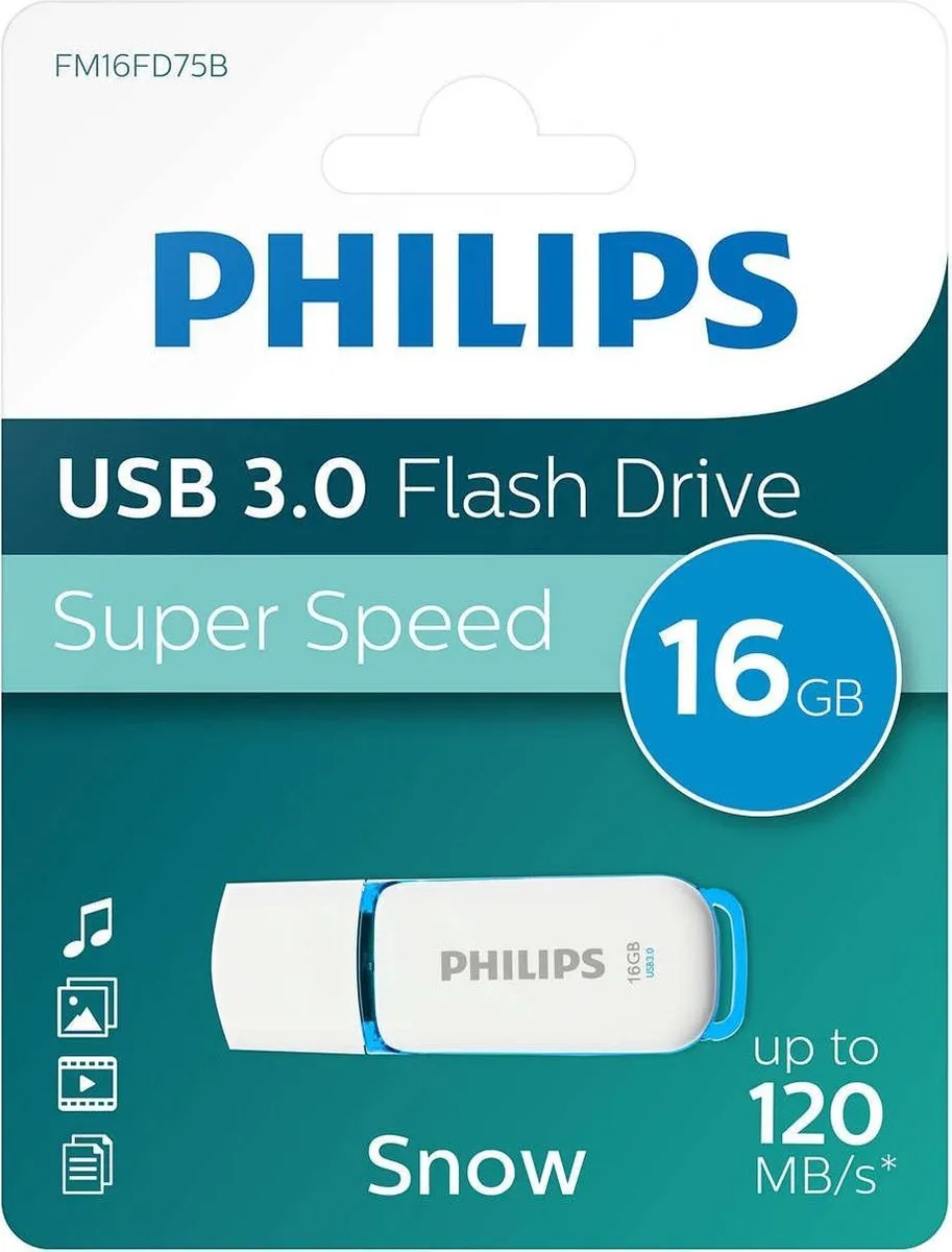 Philips USB Stick 3.0 SNOW FM16FD75B 16GB
