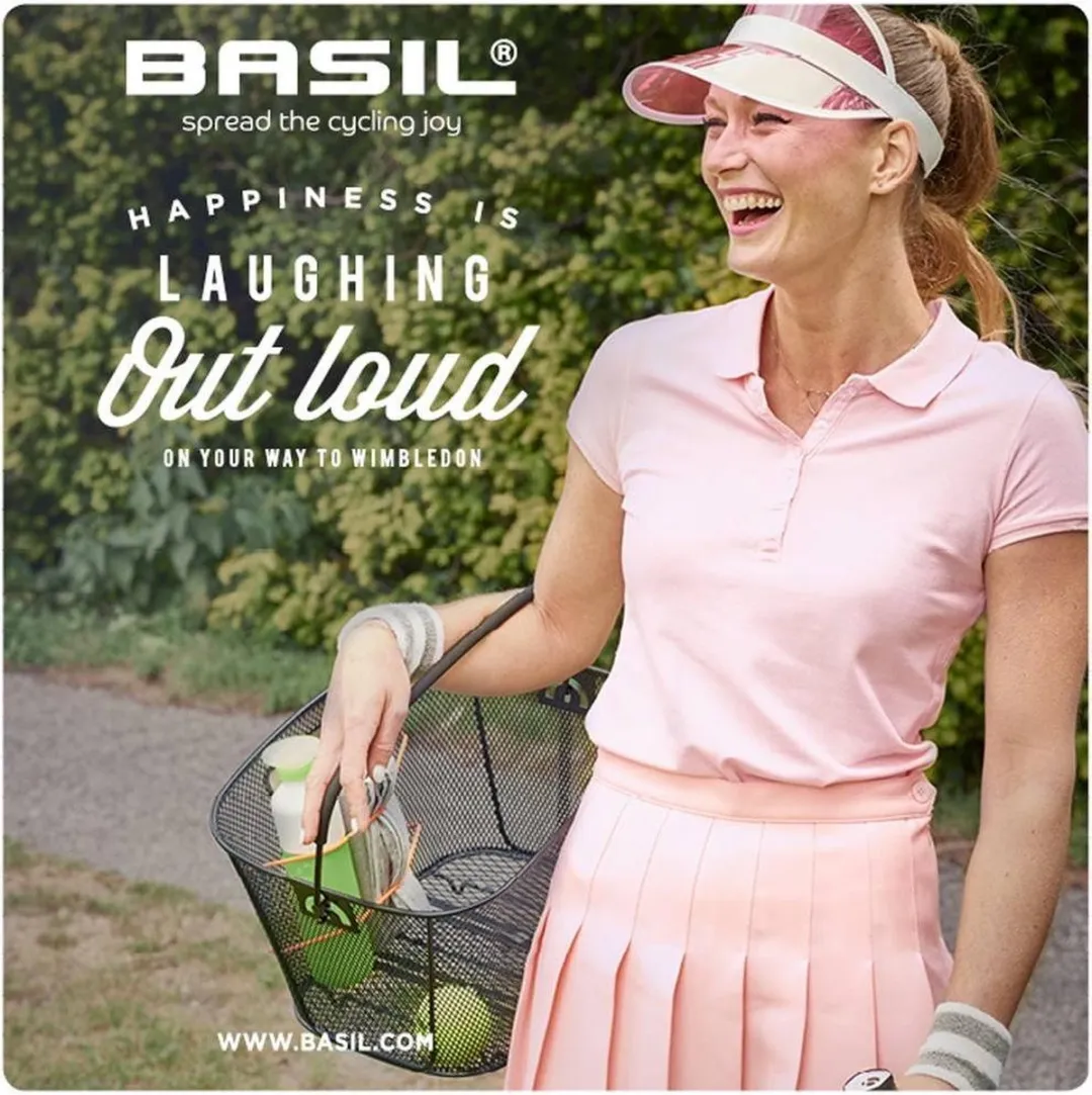 Basil Bold M Fietsmand - 20L - Zwart