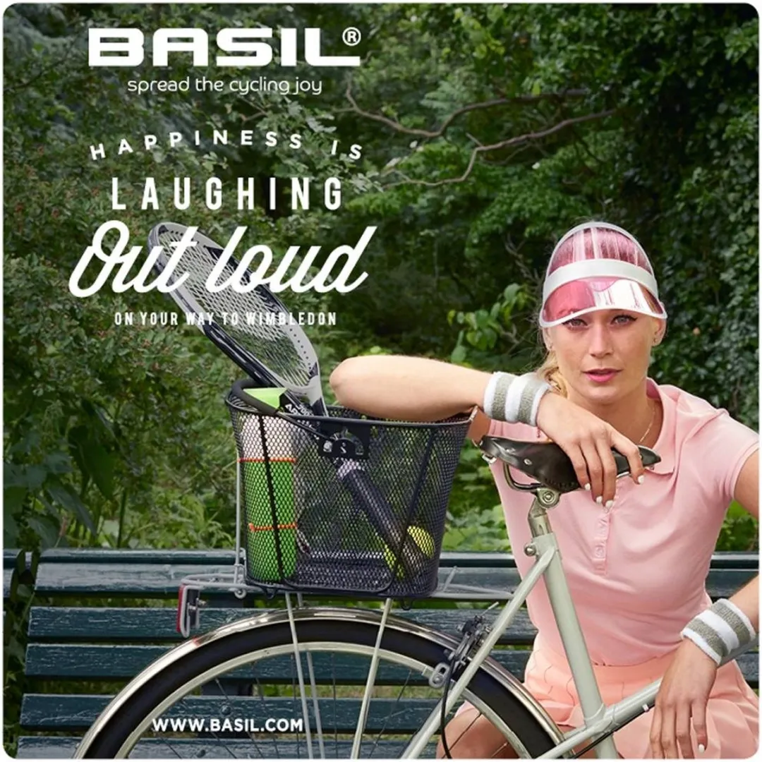Basil Bold M Fietsmand - 20L - Zwart