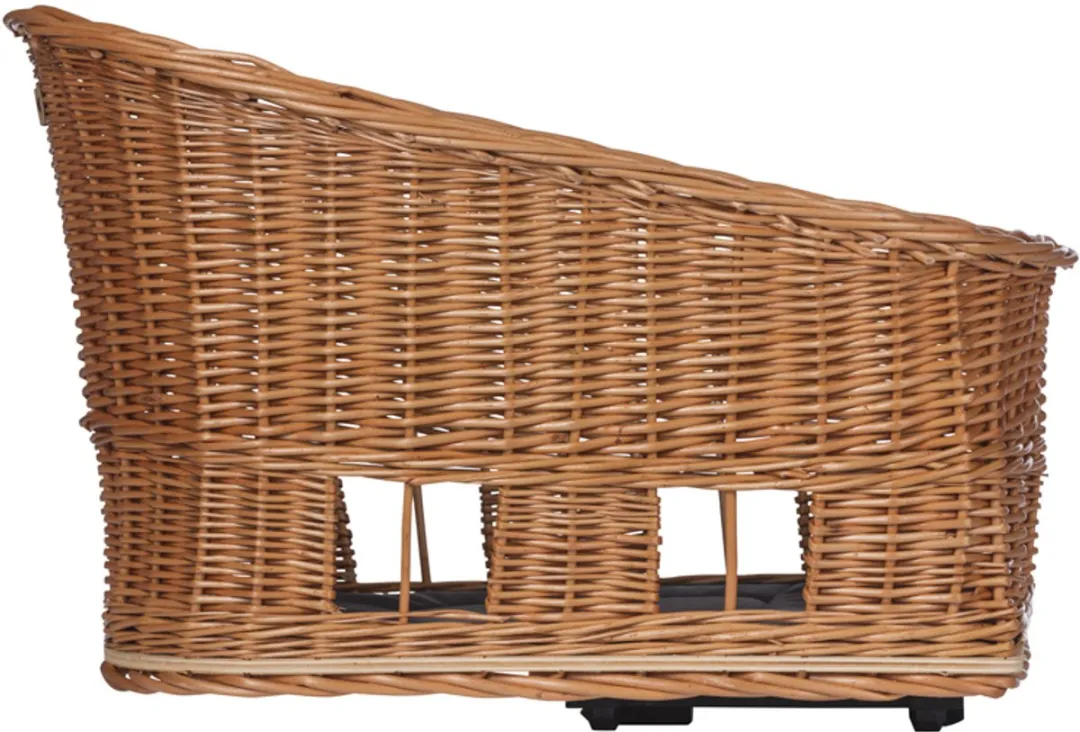 Basil Pasja Hondenfietsmand MIK M - Achter - Bruin - 30L