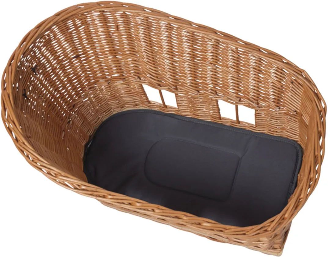 Basil Pasja Hondenfietsmand MIK M - Achter - Bruin - 30L
