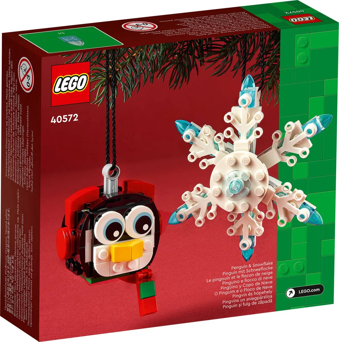 LEGO Pinguïn en Sneeuwvlok 40572 - 139 Stukken - afbeelding 6 van 6