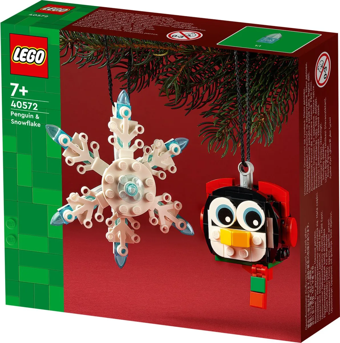 LEGO Pinguïn en Sneeuwvlok 40572 - 139 Stukken