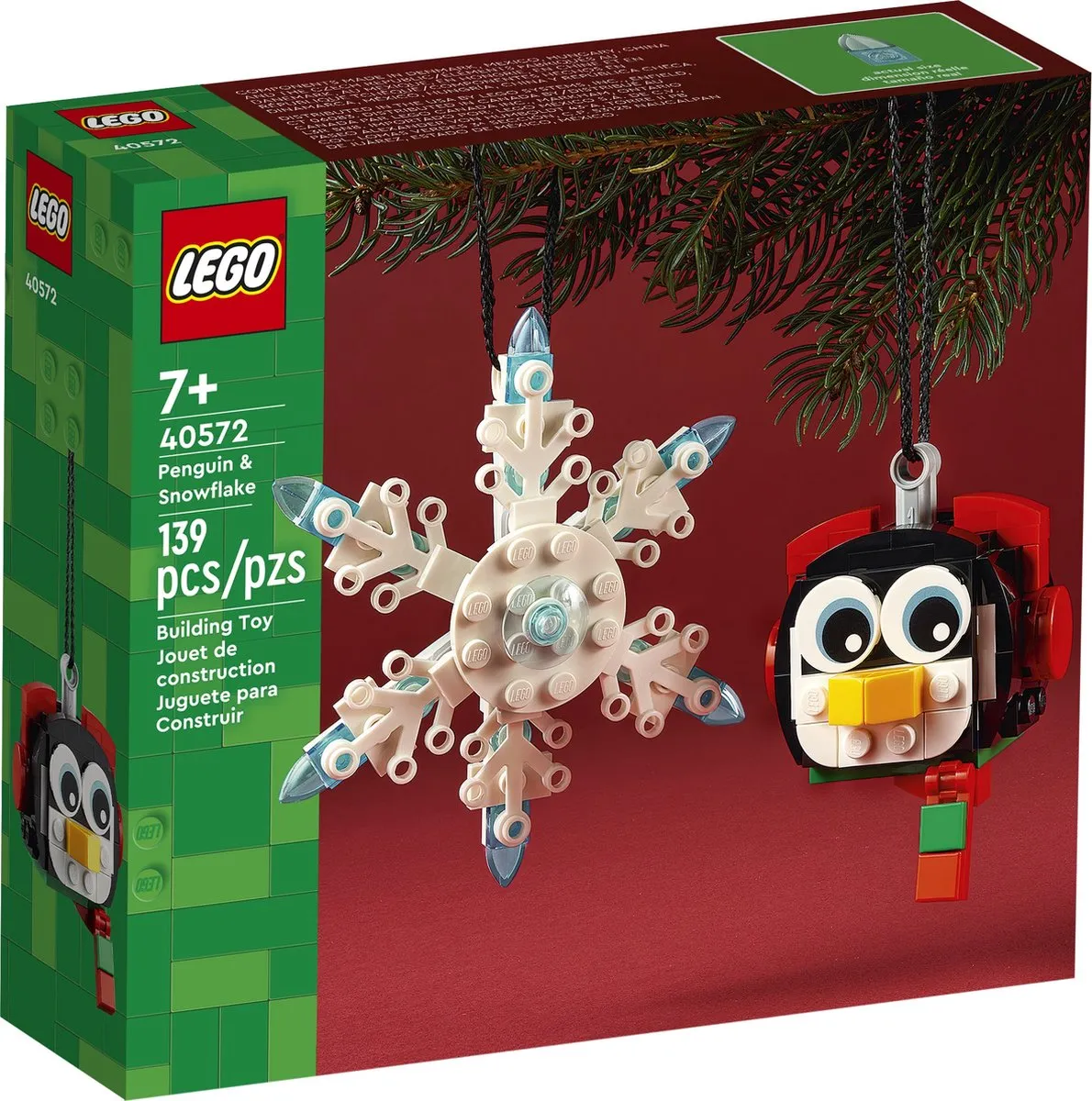LEGO Pinguïn en Sneeuwvlok 40572