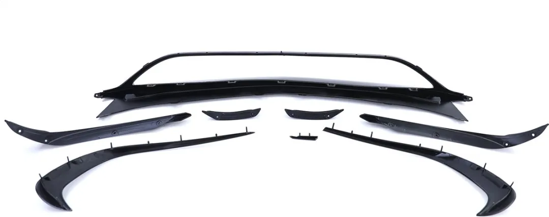 Mercedes A-Klasse AMG Look Voorspoiler - Zwart
