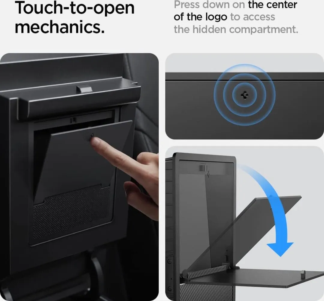 Spigen Tesla Middenconsole Organizer Model Y/3 - Zwart