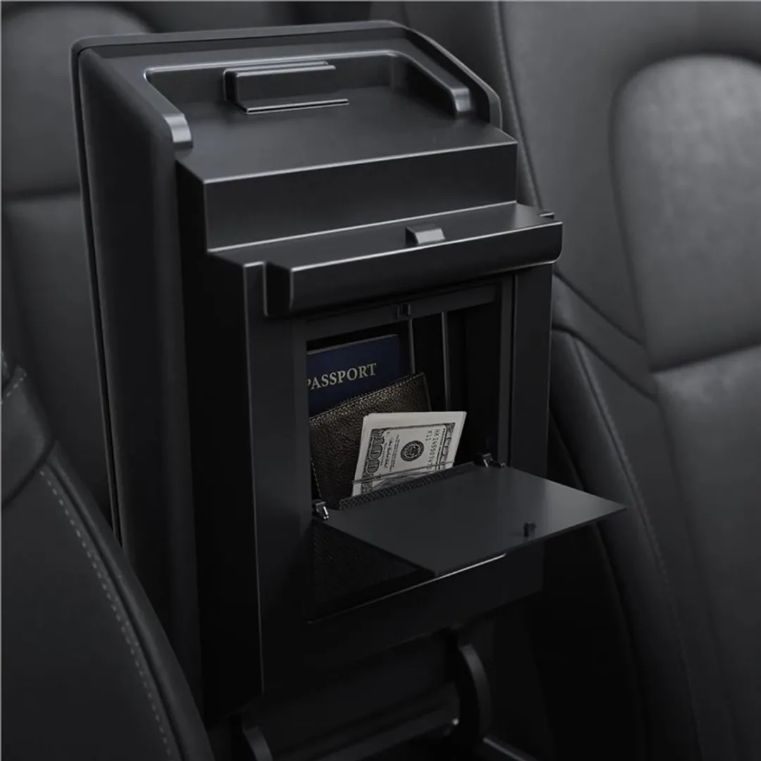 Spigen Tesla Middenconsole Organizer Model Y/3 - Zwart