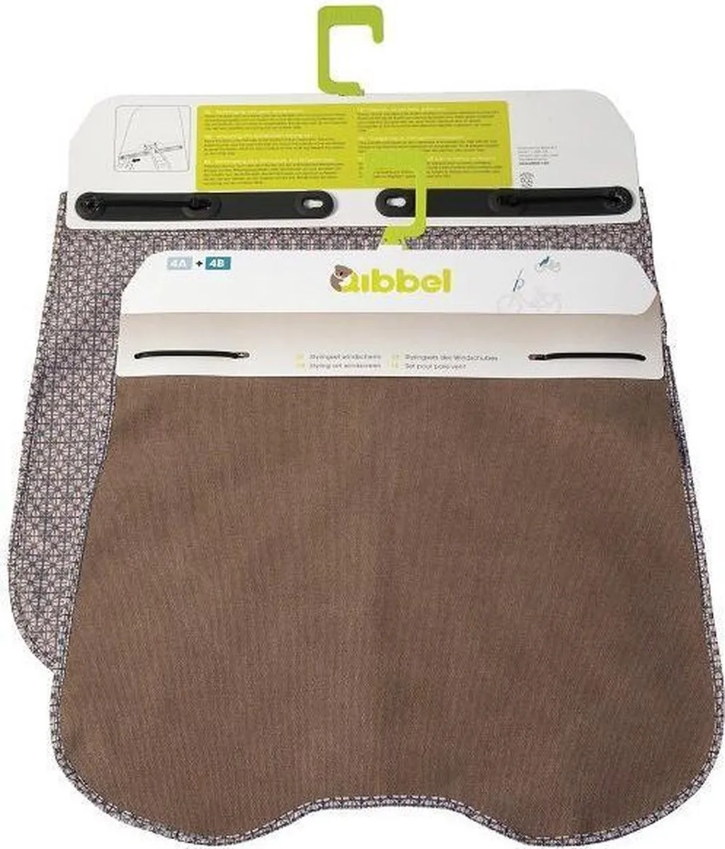 Qibbel Canvas Elements Q727 - Stylingset Windscherm - Faded Brown