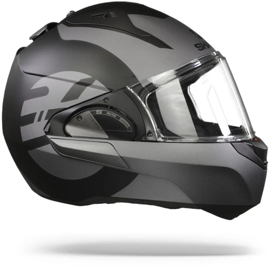 Shark EVO ES KEDJE Motorhelm - XS - Mat Zwart