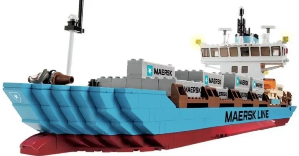 LEGO Maersk Line Container Schip 10152 - 990 Stukken