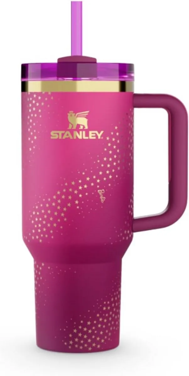 Stanley x Barbie ’70s Superstar Quencher 40oz Thermosbeker