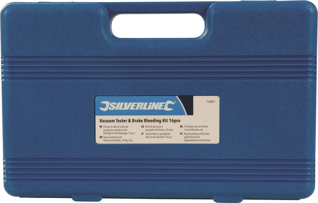 Silverline 16-delige Vacuümpompset - Universeel