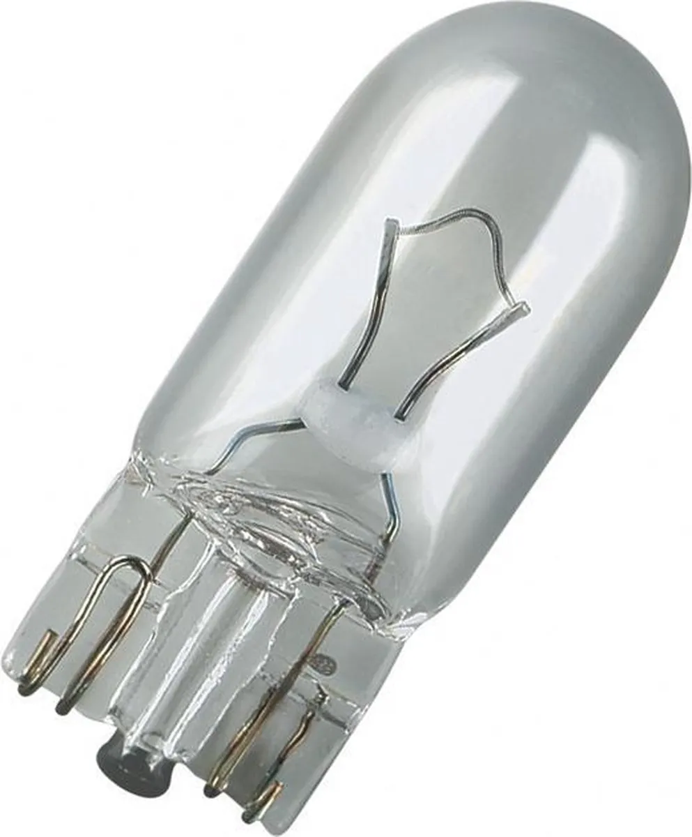 Osram Ultra Life Halogeenlamp T10 12V/5W - 2 Stuks