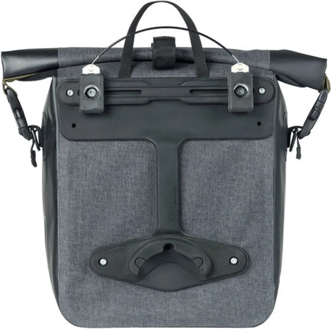 Basil Navigator Storm Enkele Fietstas MIK STUDS 12-15L - Zwart