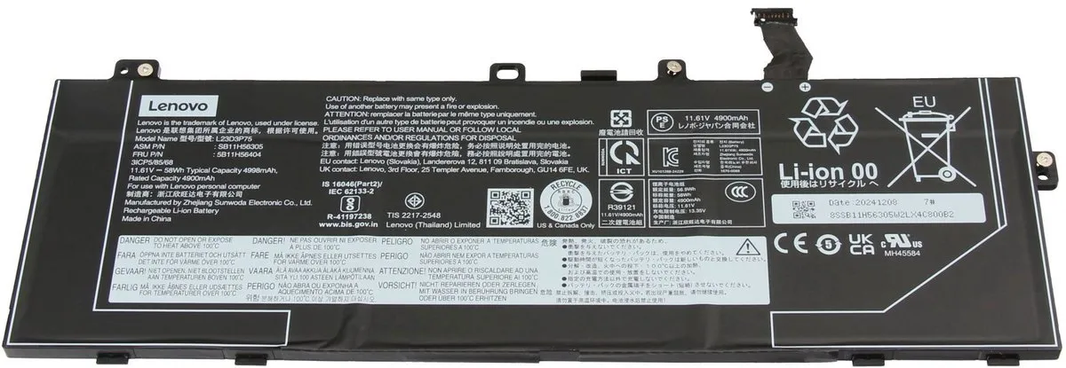 Lenovo L23D3P75 Accu