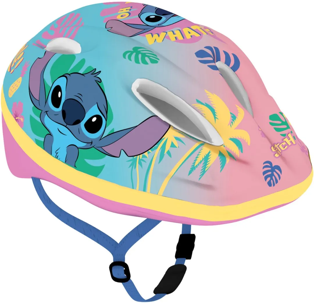 Disney Stitch Kinderhelm 52-56cm - Goedgekeurd EN1078 - Multi Colour