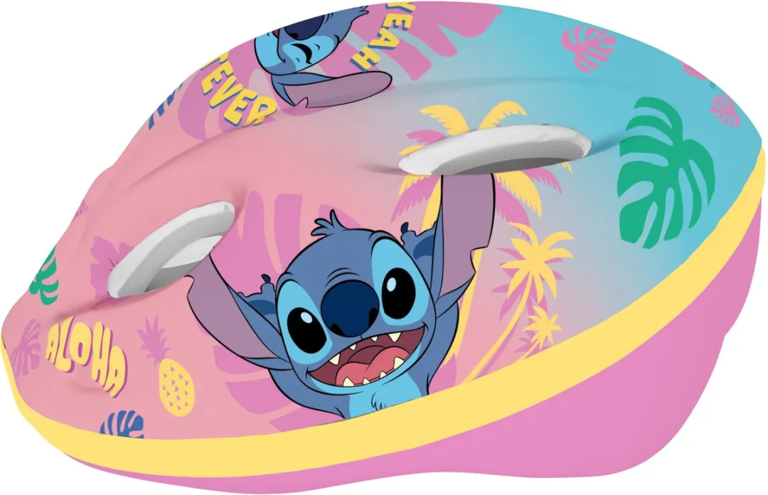 Disney Stitch Kinderhelm 52-56cm - Goedgekeurd EN1078 - Multi Colour