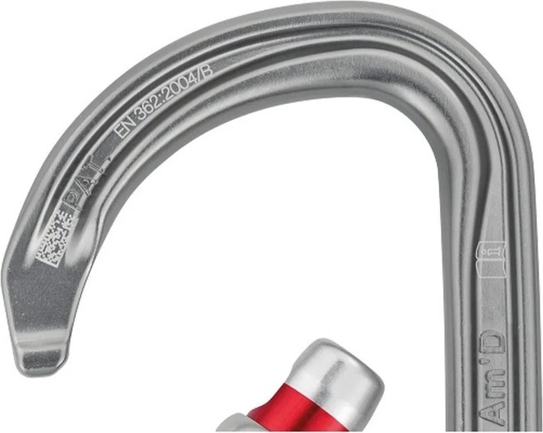 Petzl Am'D M34A SLN Karabijnhaak - 25mm - Zwart - afbeelding 6 van 6