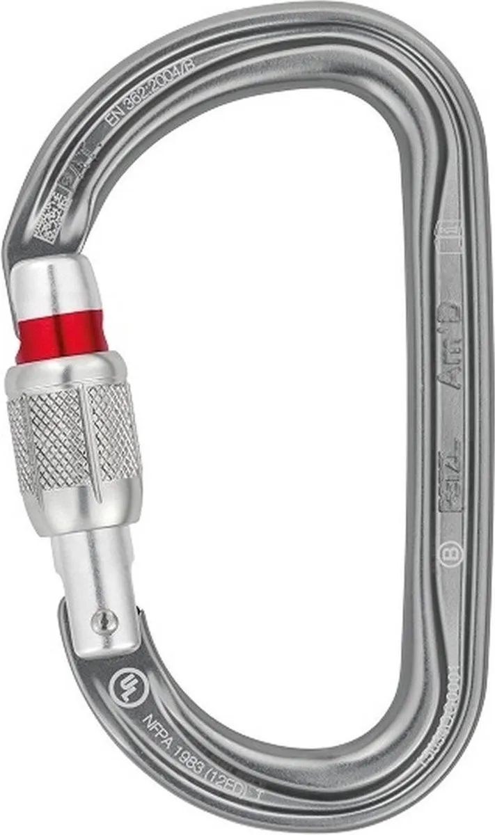 Petzl Am'D M34A SLN Karabijnhaak - 25mm - Zwart - afbeelding 2 van 6