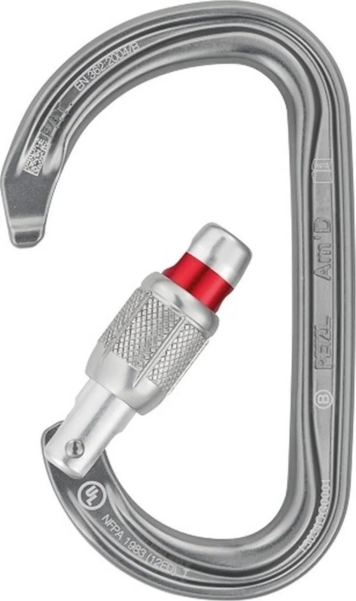 Petzl Am'D M34A SLN Karabijnhaak - 25mm - Zwart - afbeelding 3 van 6