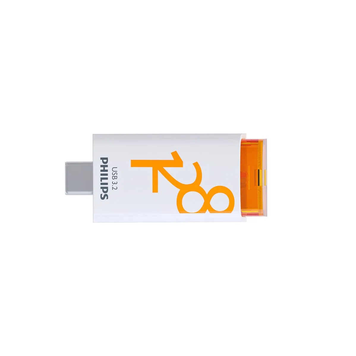 Philips FM12FD175 USB-C Stick 128GB - 2 Stuks - Oranje