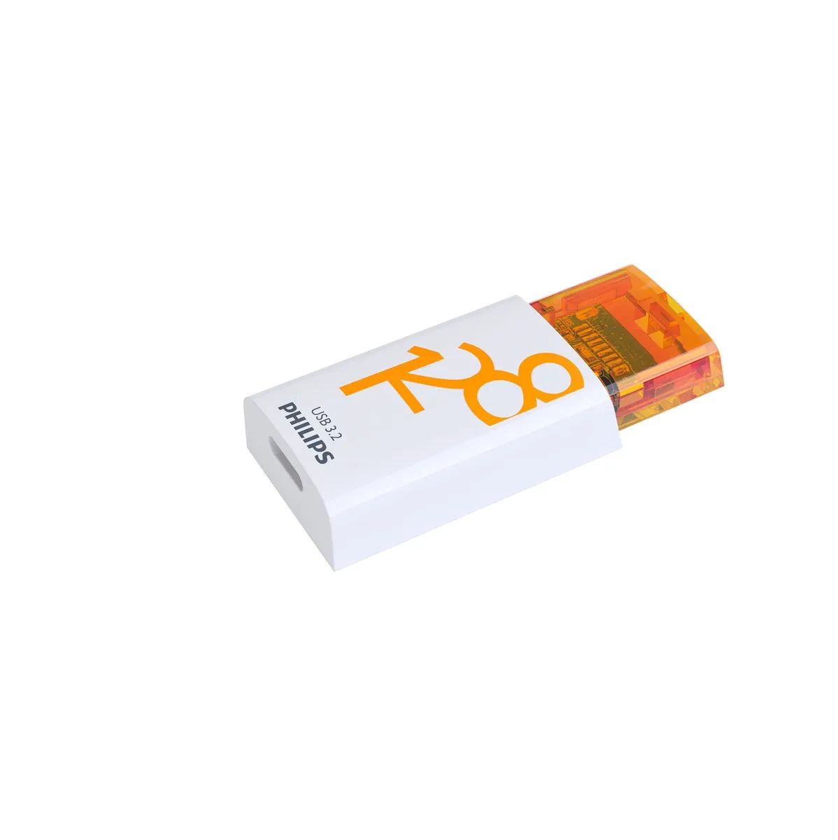 Philips FM12FD175 USB-C Stick 128GB - 2 Stuks - Oranje