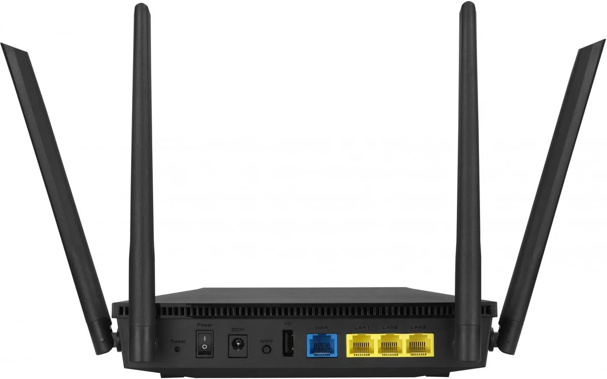 ASUS RT-AX53U WiFi 6 Router - AX1800 - Zwart