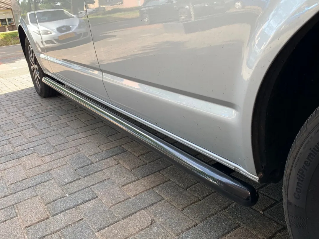 Volkswagen Sidebars Transporter T5/T6 - Zwart Glans - 2 Stuks