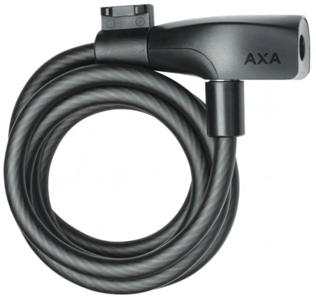 AXA Resolute 8/150 Kabelslot - 150cm - 8mm - Matzwart