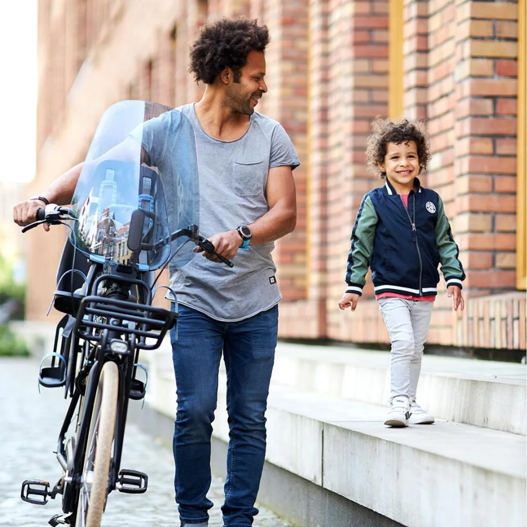 Urban Iki Fietsstoeltje Bincho Black/Kurumi Brown