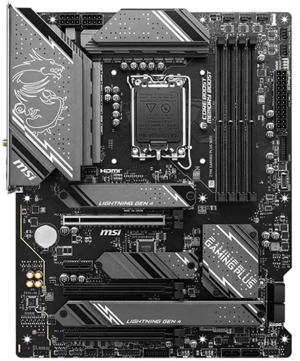 MSI Z790 GAMING PLUS WIFI Moederbord - ATX