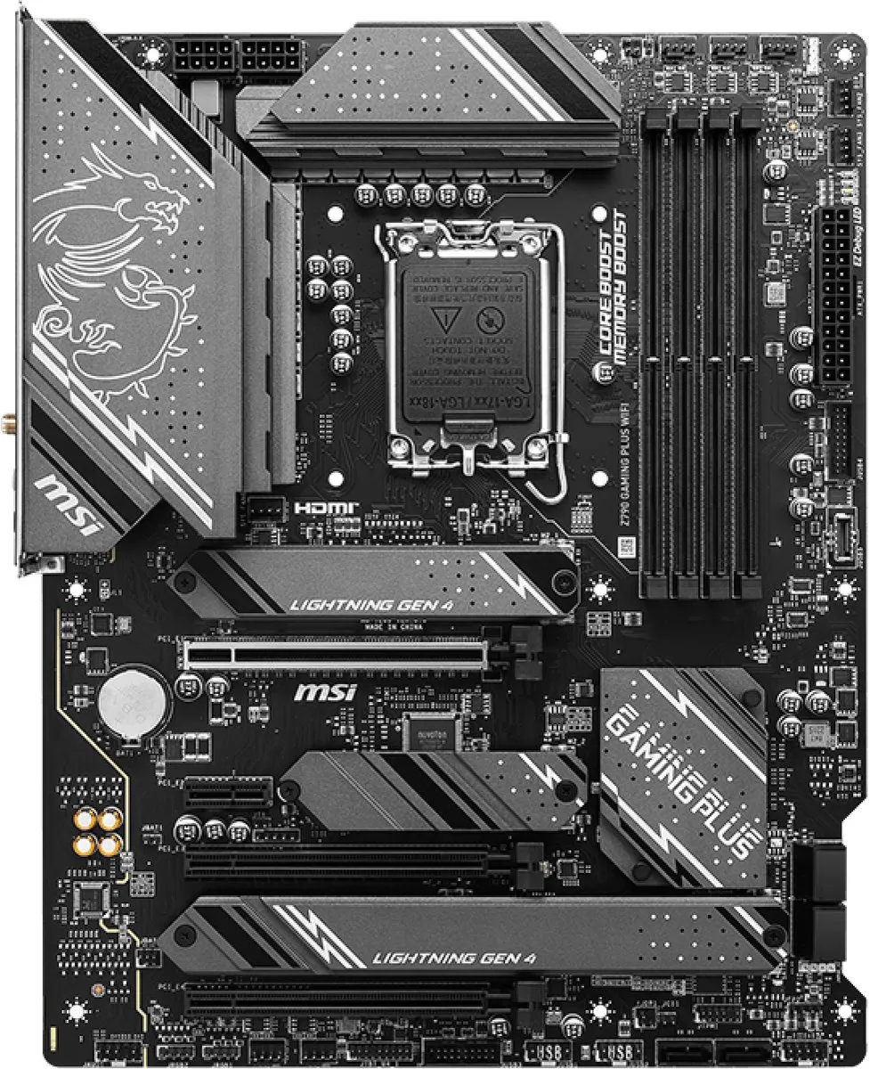 MSI Z790 GAMING PLUS WIFI Moederbord - ATX - afbeelding 6 van 6