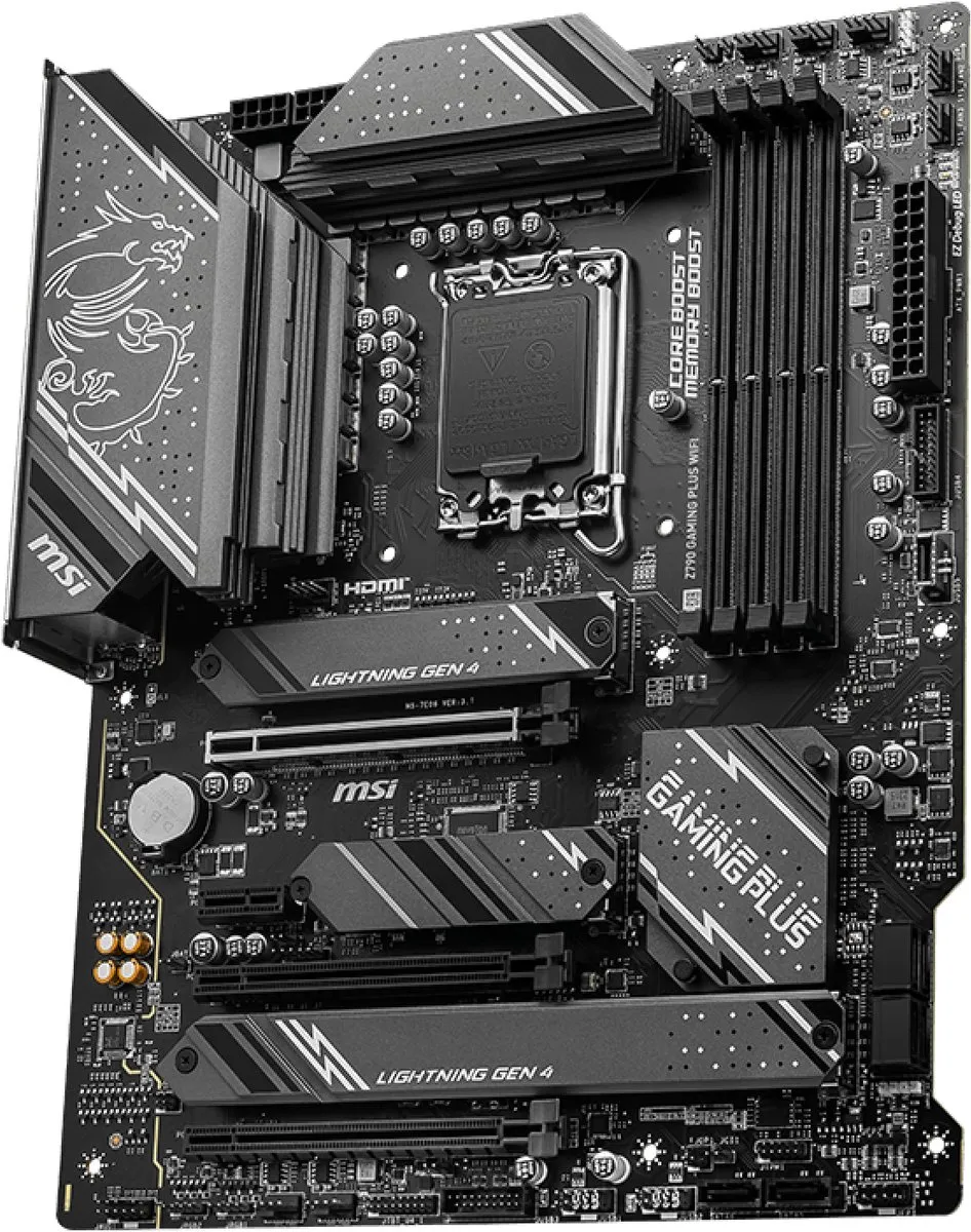MSI Z790 GAMING PLUS WIFI Moederbord - ATX