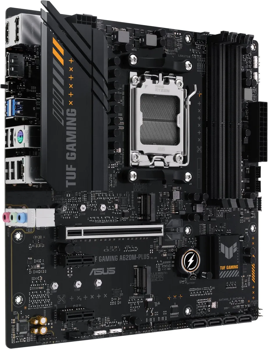 ASUS TUF GAMING A620M-PLUS AM5 Micro-ATX Moederbord