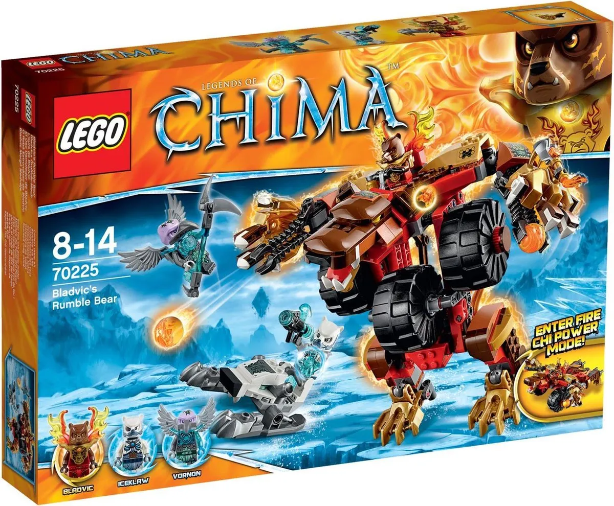 LEGO Legends of Chima Bladvic's Vechtmachine 70225