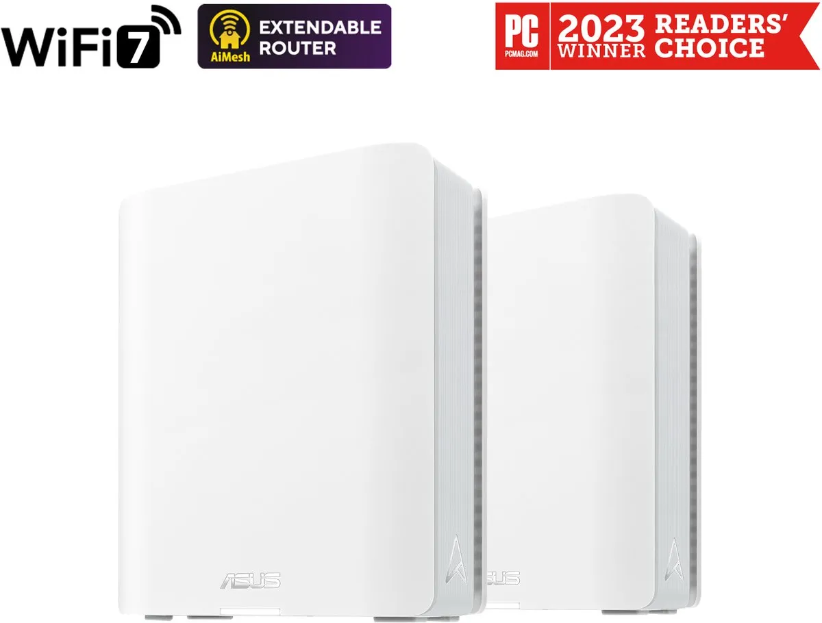 ASUS ZenWiFi BT8 Mesh WiFi 7 Tri-Band - 3 Stuks