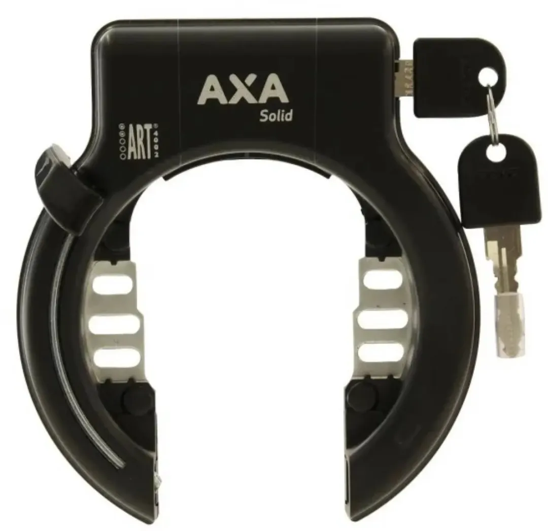 AXA Ringslot Spatbordbevestiging ART 2 Sterren - 8.5mm Zwart