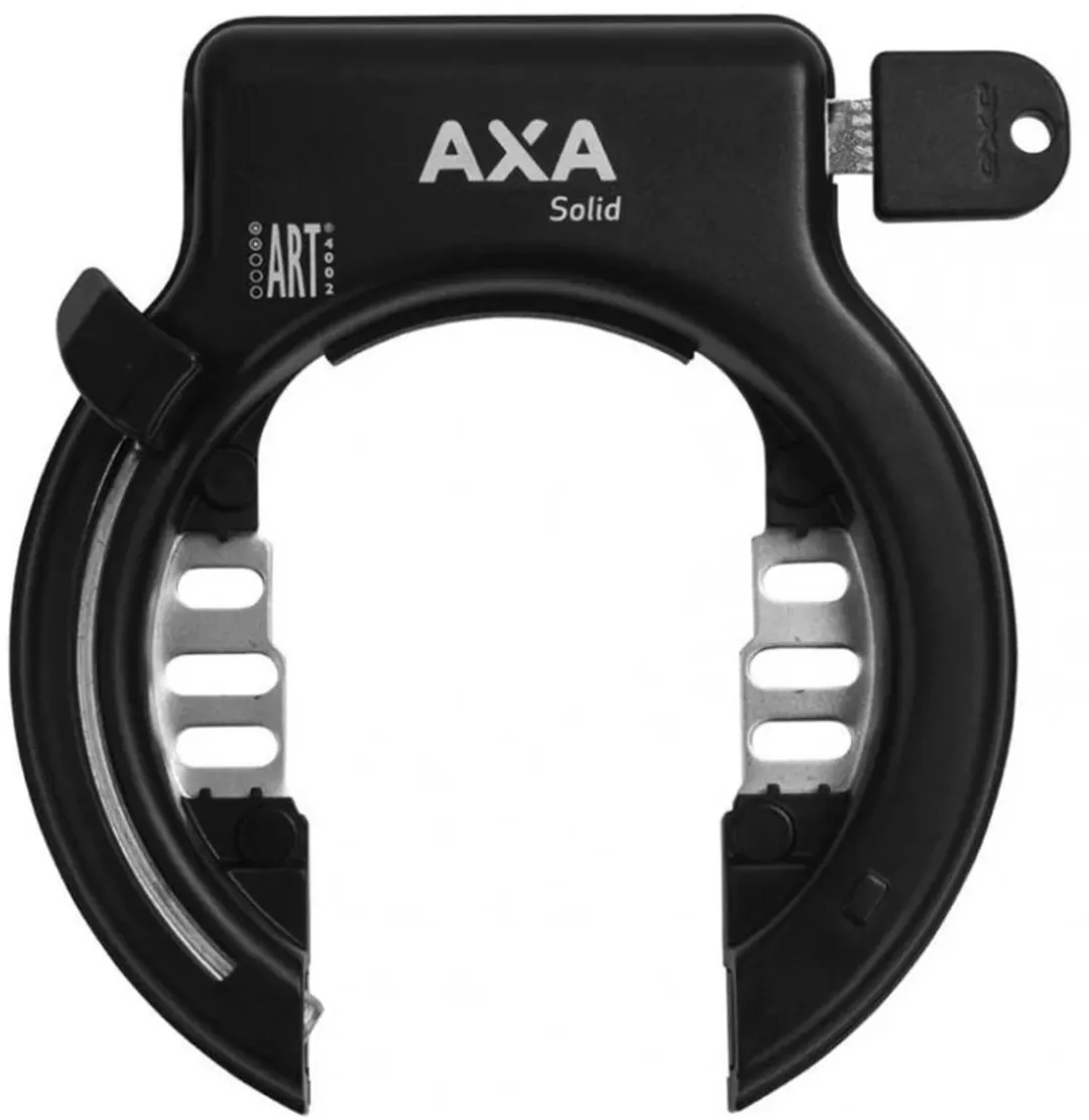 AXA Ringslot Spatbordbevestiging ART 2 Sterren - 8.5mm Zwart - afbeelding 6 van 6