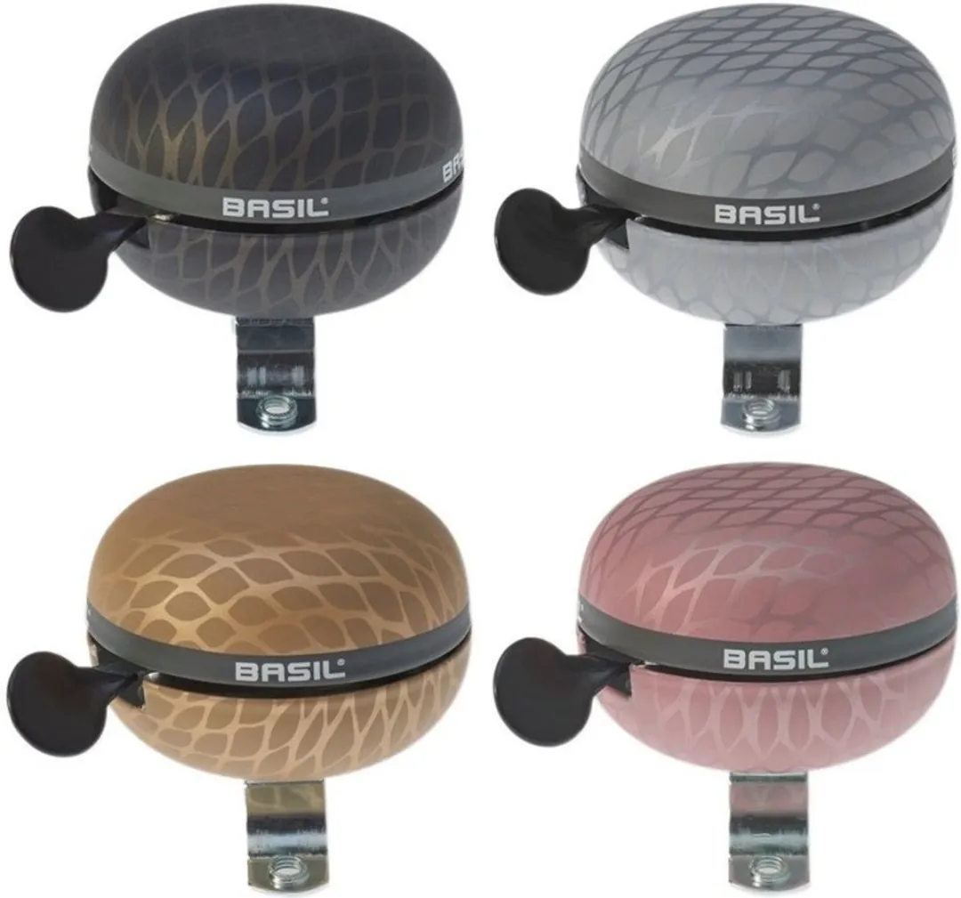 Basil Noir Big Bell 60mm - Fietsbel - Zwart