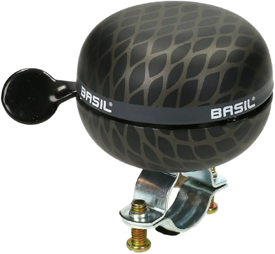 Basil Noir Big Bell 60mm - Fietsbel - Zwart
