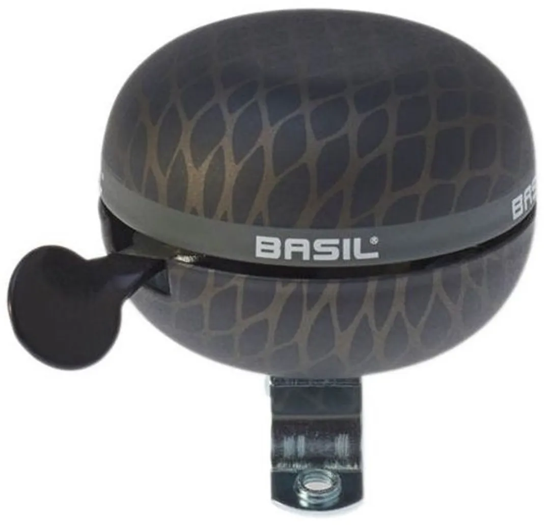 Basil Noir Big Bell 60mm - Fietsbel - Zwart