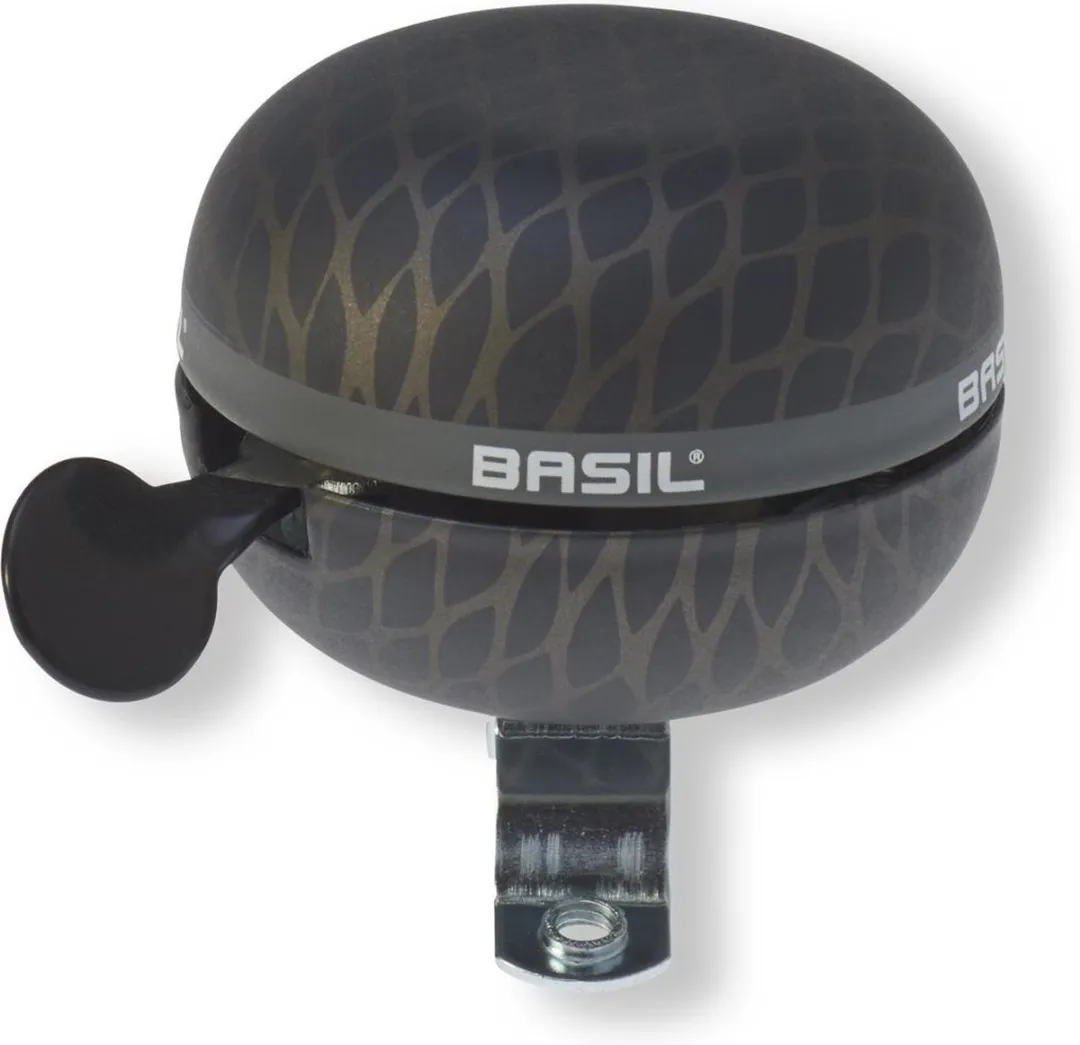 Basil Noir Big Bell 60mm - Fietsbel - Zwart