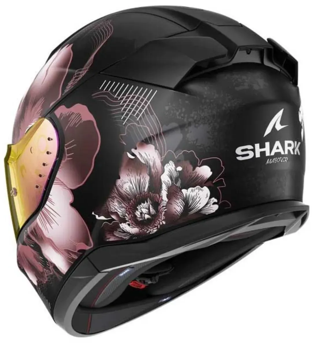 Shark D-skwal 3 Mayfer Integraalhelm - M - Zwart