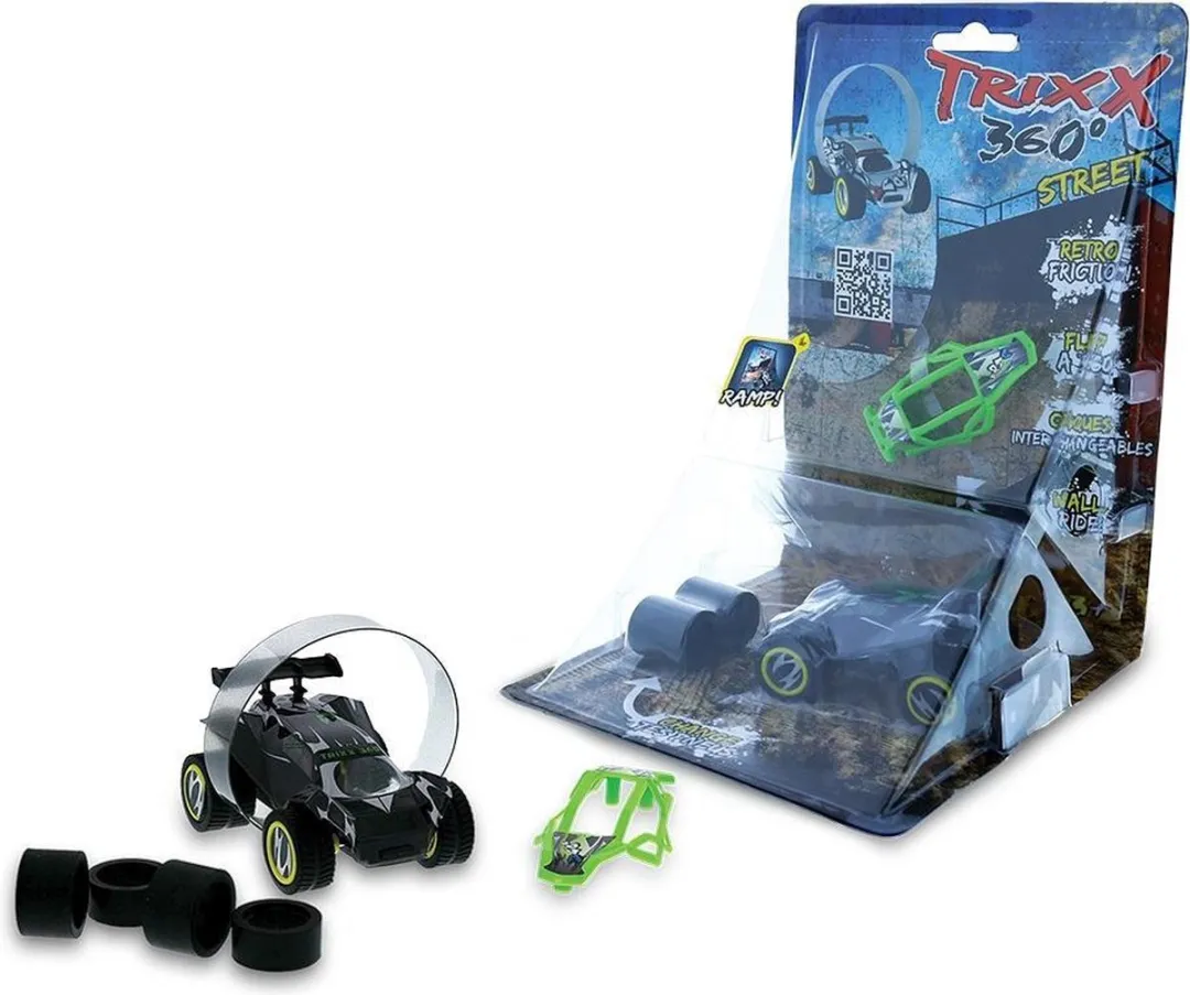 Goliath Modelco Trixx 360° Street Double Ramp Speelgoed Autoset - Meerkleurig
